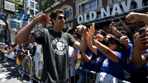 Myers ganó cuatro anillos con los Golden State Warriors.
