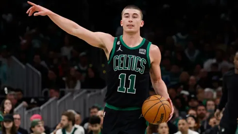 Payton Pritchard en los Boston Celtics.
