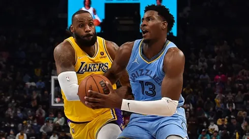 LeBron James y Jaren Jackson Jr.
