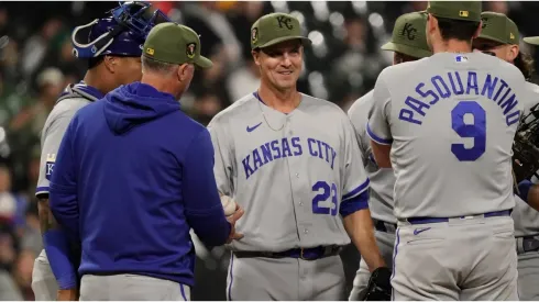 Greinke, en el centro de la escena de los Royals.
