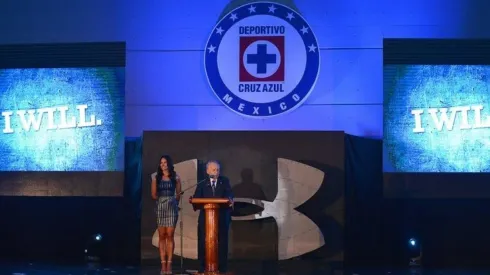 El presidente de Cruz Azul no habla mucho con la prensa. (Jam Media)
