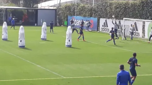 Cruz Azul entrenó este jueves pensando en Necaxa.
