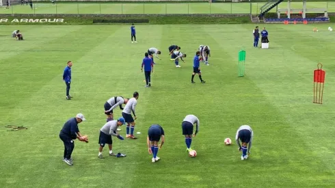 Cruz Azul volvió a practicar el día de hoy.
