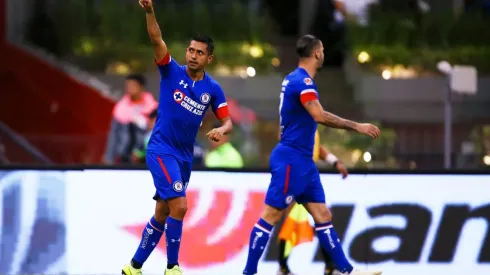 El tanto de Elías Hernández selló la clasificación azul. (Foto: Jam Media)
