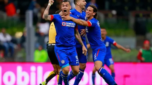 Milton Caraglio celebrando un gol en las semfinales del Torneo Apertura. (Foto: Jam Media)
