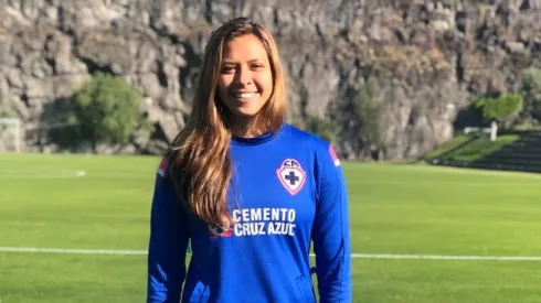 Karen Gómez es nueva portera de Cruz Azul. (Twitter)
