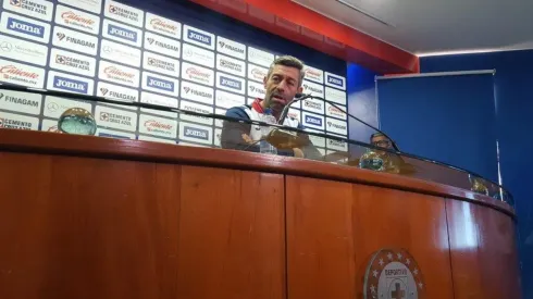 Caixinha atendió a los medios esta mañana. (Archivo)
