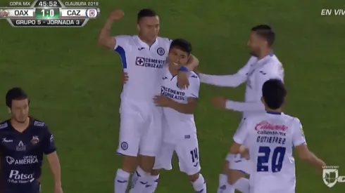 Domínguez anotó su primer gol este año.
