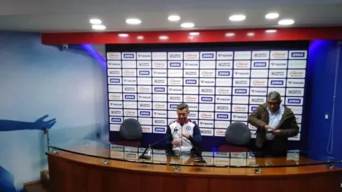 Pedro Caixinha atendió a los medios hoy.
