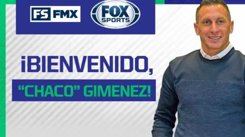 Chaco Giménez firmó con Fox Sports.
