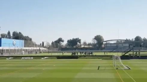 Cruz Azul reportó en La Noria esta mañana.
