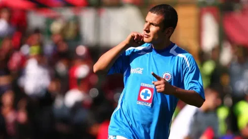 Joaquín Beltrán jugó en Cruz Azul en 2008.
