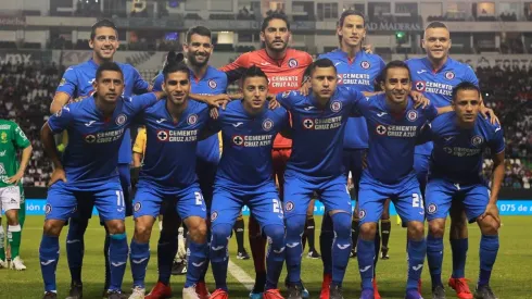 La alineación de Cruz Azul.
