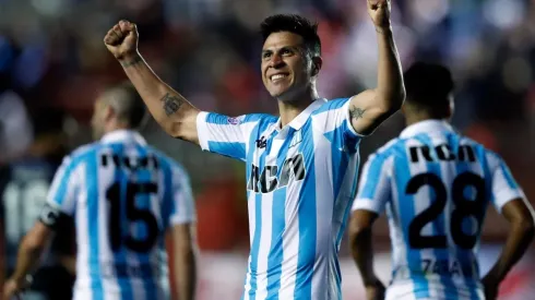 Cristaldo anotó cuatro goles en 20 partidos este campeonato con Racing Club
