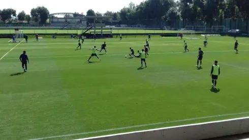 Cruz Azul entrenó esta mañana.
