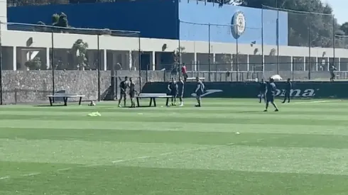 Cruz Azul entrena en La Noria hoy.
