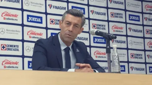 "Estamos tristes porque no ganamos y en Cruz Azul solo sirve ganar": Pedro Caixinha