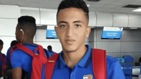 Ángel Orelién en la Selección de Panamá.
