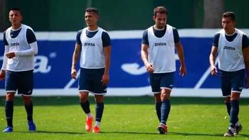 Entrenamiento de Cruz Azul.
