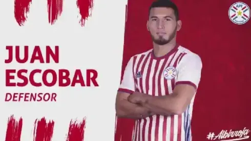 Juan Escobar irá a la Copa América con Paraguay y viaja HOY a firmar con Cruz Azul