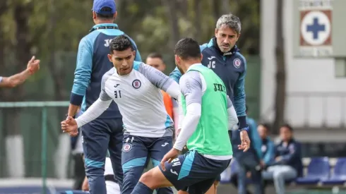 El entrenamiento de Cruz Azul este jueves en La Noria
