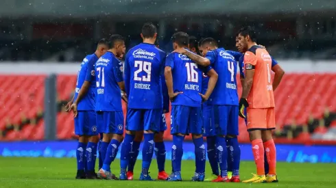 El equipo a pleno en el partido ante el América por la jornada 10 del Clausura 2020
