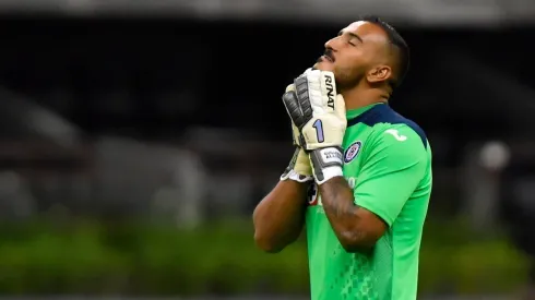 Guillermo Allison en el encuentro entre Cruz Azul ante el Portmore United por Concachampions
