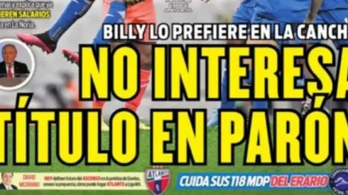 Con o sin futbol: Cruz Azul sigue llevándose las portadas de diarios