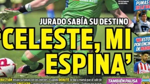 Cruz Azul sigue tomando las portadas de diarios en México