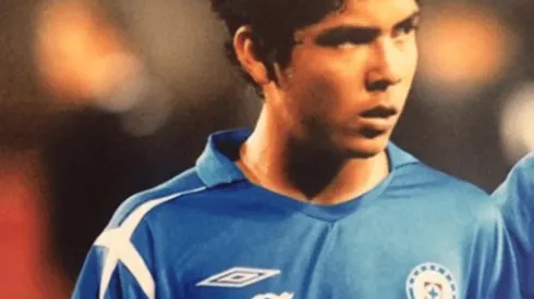 Galván en su debut con Cruz Azul
