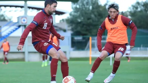 Rivero sigue entrenando normal con la Máquina.
