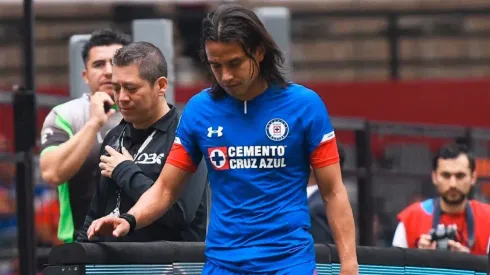 Jerry Flores en su etapa con Cruz Azul
