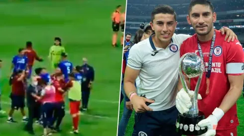 Jesús Corona defendió a su hijo de las agresiones del comisario en el campeonato de Cruz Azul.
