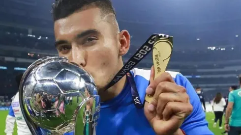 Orbelín Pineda festejó con un baile especial el campeonato de Cruz Azul.
