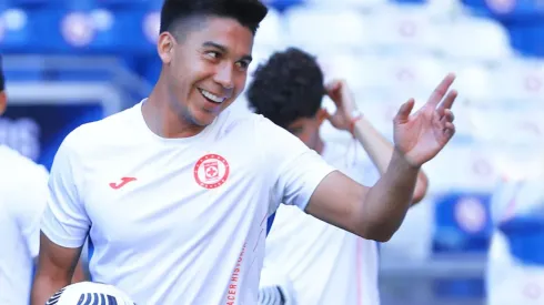 Pol Fernández ha sido titular con Cruz Azul en cuatro partidos del Apertura 2021.
