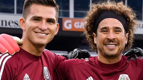 Sebastián Jurado y Memo Ochoa coincidieron en la Selección mexicana olímpica.
