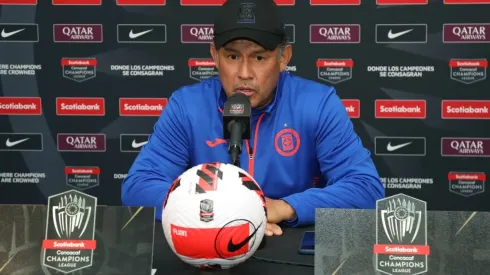 Reynoso en conferencia desde Montreal.
