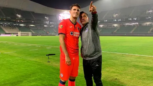 Santi y Chaco Giménez se enfrentaron por primera vez con el Cruz Azul vs. Mazatlán.
