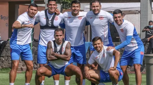 Juan Escobar ya entrenó con Cruz Azul previo al partido contra Chivas.
