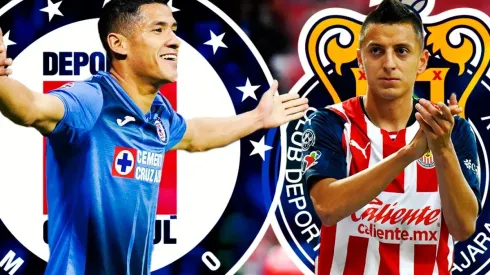 Ariel Antuna y Roberto Alvarado, los reencuentros en el Cruz Azul vs.Chivas.
