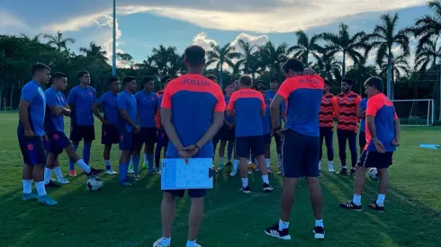 Cruz Azul se encuentra realizando la pretemporada en Canún.
