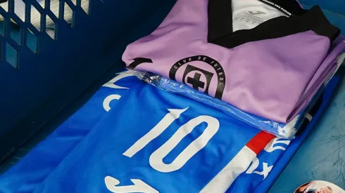 Cruz Azul solo había jugado con el uniforme de local este semestre.
