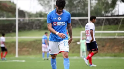 El joven futbolista ingresó en la segunda mitad del duelo ante el Necaxa
