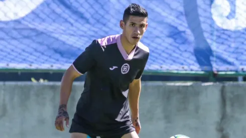 Uriel Antuna en el entrenamiento de este miércoles
