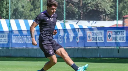 Rodrigo Huescas en un entrenamiento
