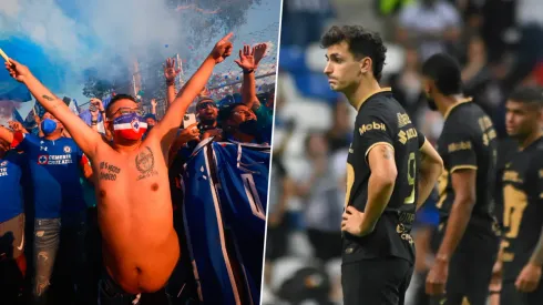 Afición de Cruz Azul aprovecha para atacar a uno de sus rivales.
