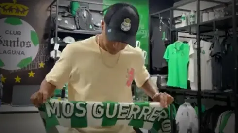 Pedro Aquino ya reportó con Santos Laguna.
