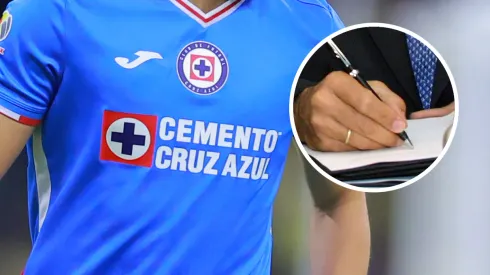 Nueva firma de contrato en Cruz Azul.
