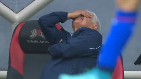La reacción del Tuca tras la expulsión de Jurado
