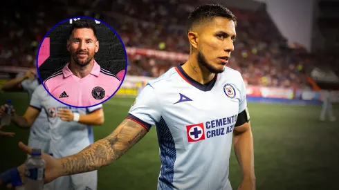 Salcedo reconoció su admiración por Messi.
